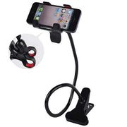 Foldable phone stand, compact design for easy storage and travel.