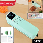 Portable vacuum sealer pump accessory for food preservation