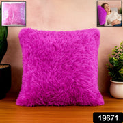 Ultra soft fluffy cushion pillow in mixed colors