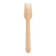 Freshee 160mm wooden fork shown on white background