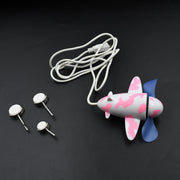 Energy-saving USB plane fan, ideal for long hours of computer use.