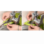 Stylish adjustable faucet caddy for keeping your sink area neat.