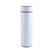 Thermal stainless steel water bottle with touch LED temperature display