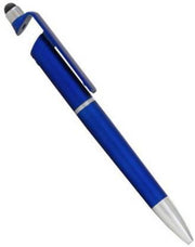 Side view of the sleek 3-in-1 stylus pen, highlighting its compact design.