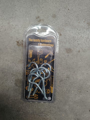 Stainless Steel Eye Hooks – Heavy Duty 6-Piece Screw Set