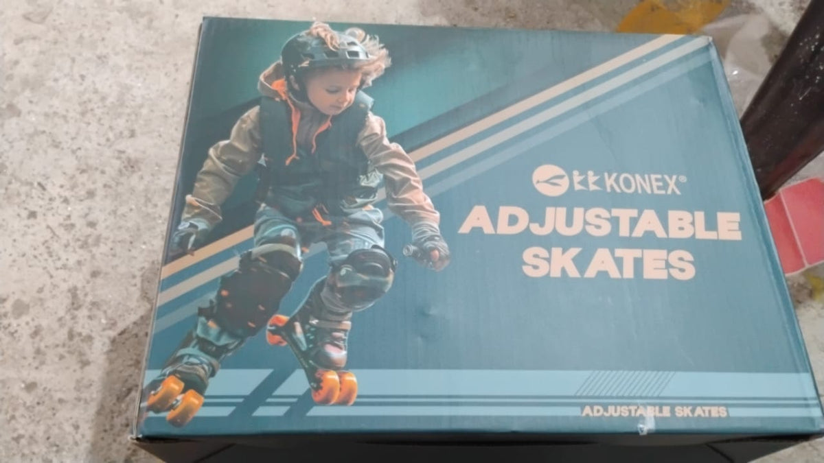 Quad roller skates for kids designed for outdoor sports and fun