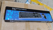 Retail packaging of the Wiregenix Wired Keyboard Mouse Combo, ready for quick setup.