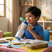 Colorful cartoon printed children’s water bottle for daily use