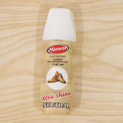 Daily use liquid shoe polish with sponge applicator