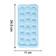 Easy release plastic ice tray for effortless ice removal
