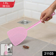 Handheld insect control swat with perforated head