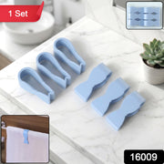 Close-up of colorful towel clips showcasing strong grip and durability