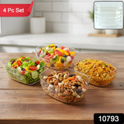 Clear bowls filled with snacks showcasing multipurpose serving
