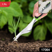 Hand cultivator weeder with comfortable grip for garden weeding