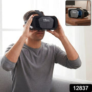 3D VR Box Headset – Adjustable Lenses for Comfortable VR Experience