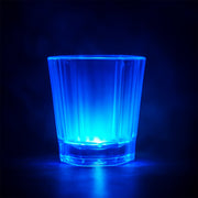LED party cup glowing with vibrant colours