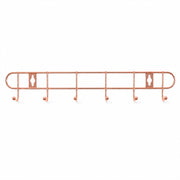White background close-up of hook rack