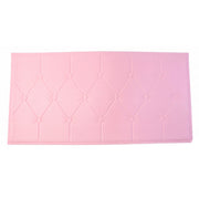 Peel and stick pink foam cushion wall panel home improvement
