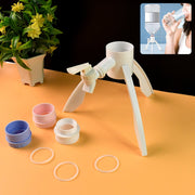 Universal plastic water dispenser stand with leakproof tap for bottles